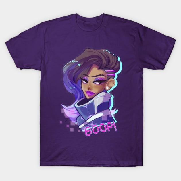 Overwatch Sombra T-Shirt by Jawlatte